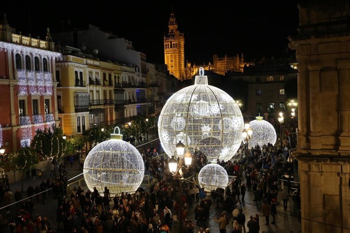 Iluminación de Navidad en Sevilla