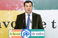 Moreno acude este jueves a Cataluña para apoyar a García Albiol en la campaña electoral