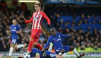 Griezmann, lesionado ante el Chelsea, duda para el Betis