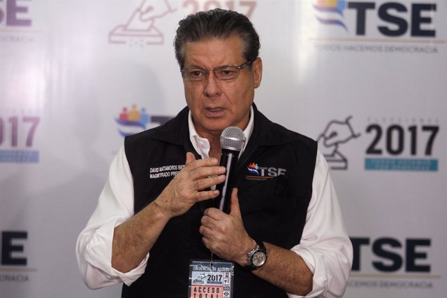 El presidente del TSE de Hondruas David Matamoros