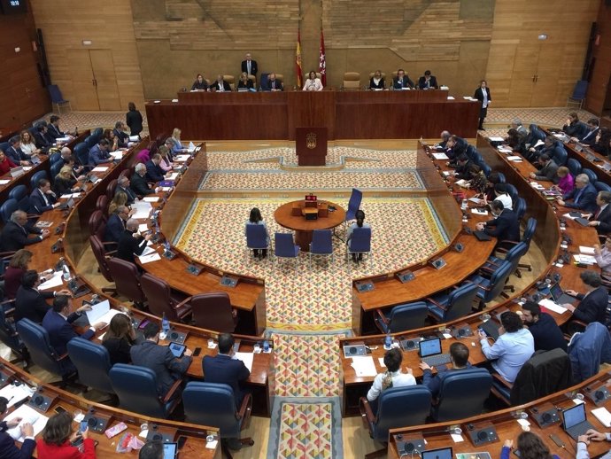 Pleno de la Asamblea de Madrid