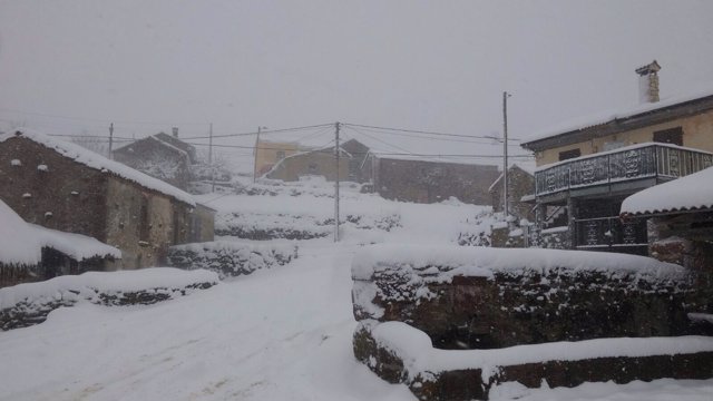 Nieve, necada, temporal