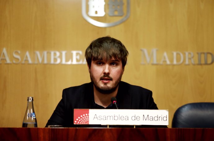 Marco Candela, portavoz adjunto de Podemos en la Asamblea de Madrid