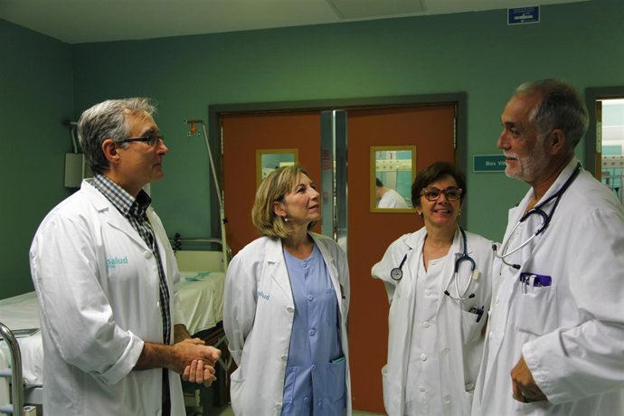 Los médicos especialistas que atienden el Código Ictus en Aragón