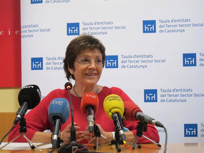 La presidenta de la Taula del Tercer Sector, Francina Alsina