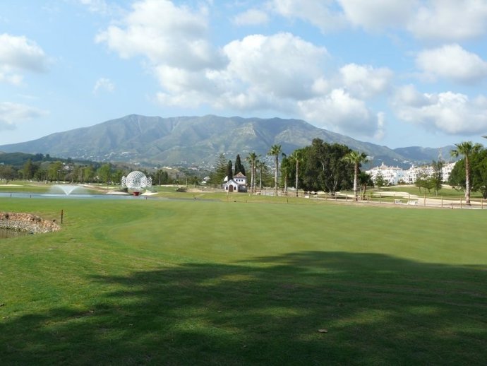 Campo de golf en Mijas. 