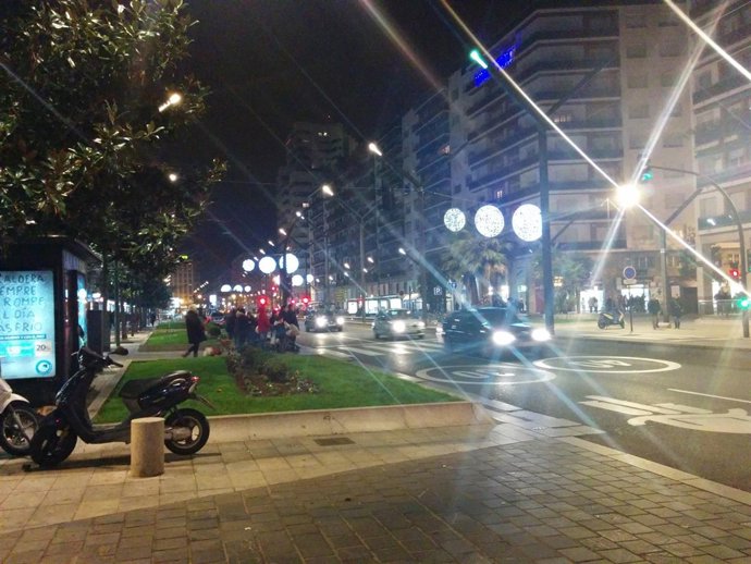 Luces de Navidad en Logroño