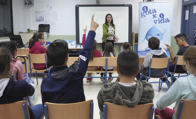 Alumnos en uno de los talleres