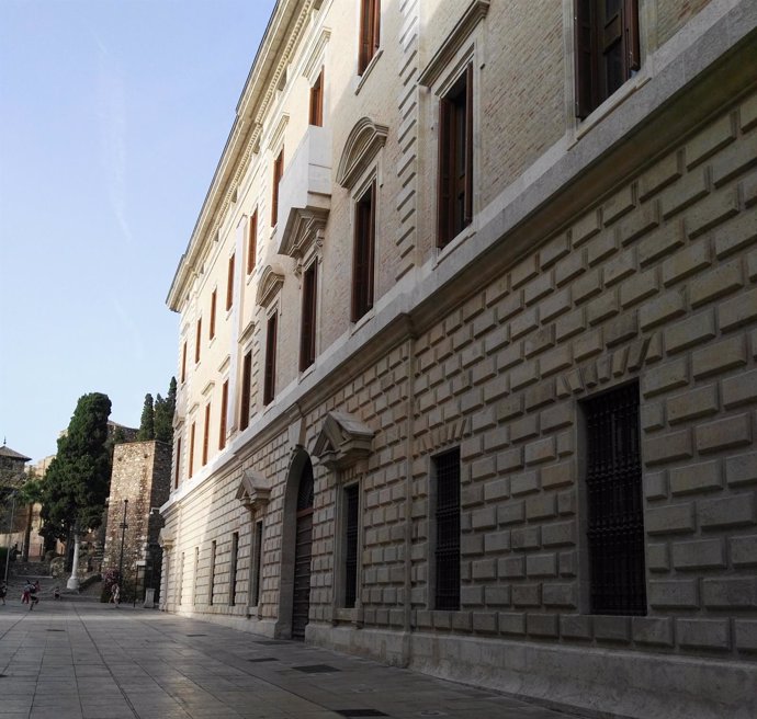 Museo de Málaga. Aduana. Lateral