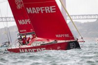 El 'MAPFRE' vuelve a la competición con la costera en Ciudad del Cabo