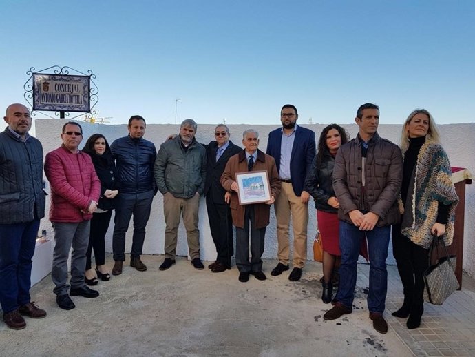 Rotulación de la calle.