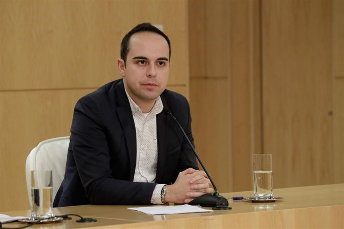 José Manuel Calvo, en rueda de prensa