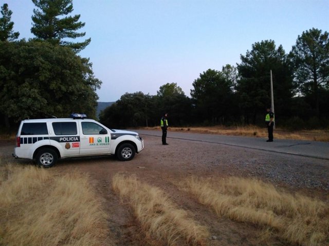 Dispositivo de la Policía Adscrita contra el furtivismo.