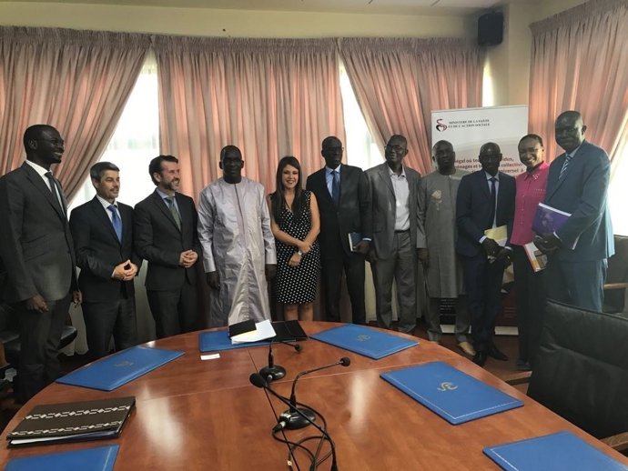 Encuentro entre Tenerife y Senegal