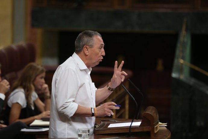 Joan Baldoví en el Congreso