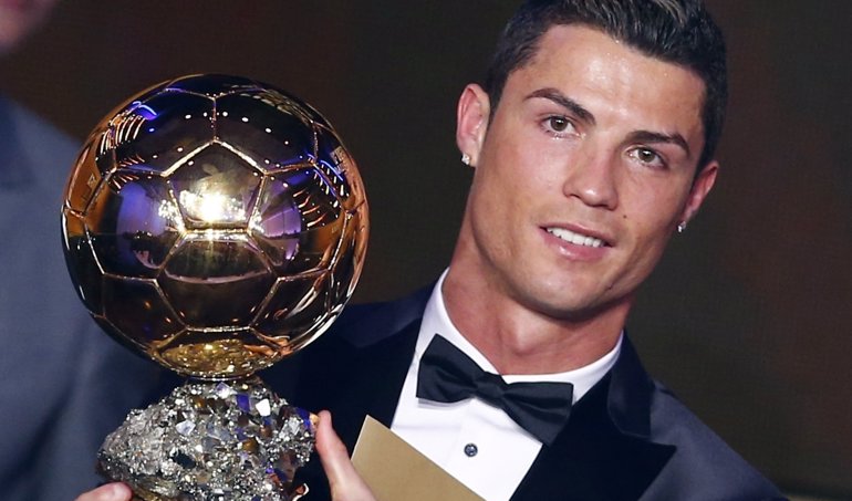 Cristiano Ronaldo iguala a Messi con el quinto 'Balón de Oro'