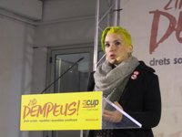 Bel Olid (CUP) avisa que "volver al autonomismo no es una opción"