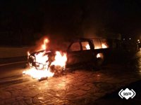 Extinguido un incendio declarado en un vehículo en Grandas de Salime