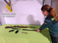 Detenido un joven por un presunto delito de tenencia ilícita de armas de fuego y receptación en Almería