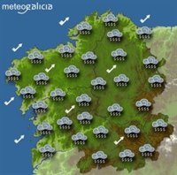 La borrasca que llega a Galicia el domingo será "insuficiente" para paliar la sequía, según Meteogalicia