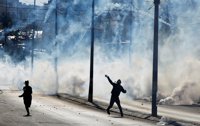 Enfrontaments entre manifestants i soldats israelians a Belén