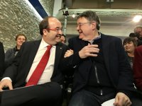 Ximo Puig cierra filas con Iceta para pedir una mejor financiación