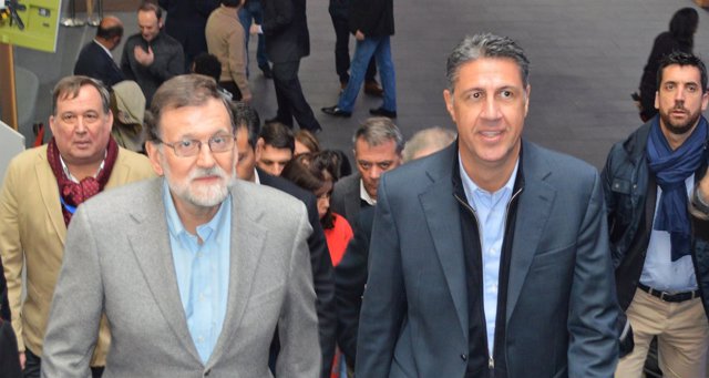 El presidente M.Rajoy participa en un acto de campaña en Lleida 