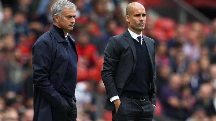 Jose Mourinho y Pep Guardiola