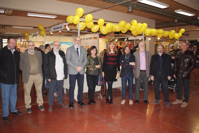 Inauguración XXIII Feria del Libro Aragonés de Monzón.