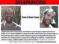 Una ONG de Maracena (Granada) crea una campaña para apoyar la búsqueda del joven desaparecido en California