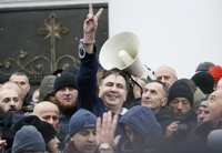 El expresidente georgiano Saakashvili denuncia que ha sido detenido de nuevo en Kiev