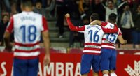 Subidón para el Granada y bajón para el Sporting
