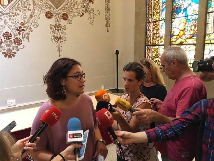 La regidora de l'Ajuntament de Barcelona Laura Pérez