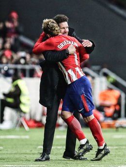 Simeone y Griezmann (Atlético de Madrid)