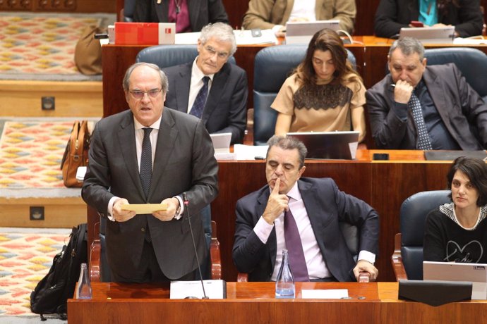 Ángel Gabilondo en la Asamblea de Madrid