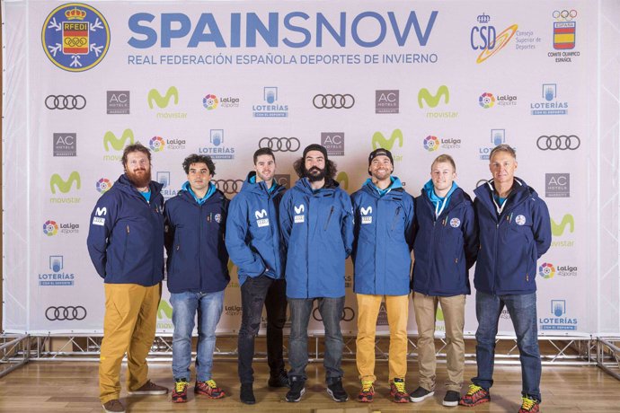 Regino Hernández, Lucas Eguibar y Laro Herrero snowboard cross