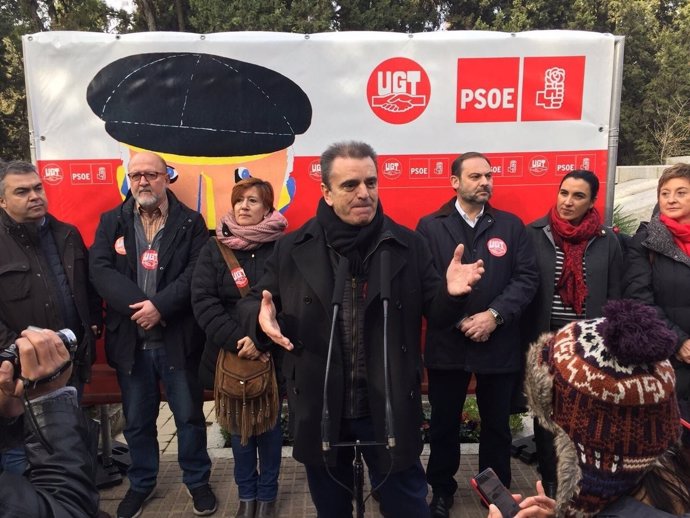El secretario general del PSOE-M, José Manuel Franco. 