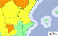 Valencia y Castellón, en aviso por rachas de viento de 90 km/h