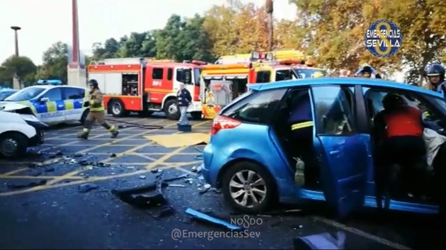 Accidente de tráfico en Sevilla