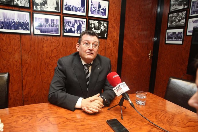 Entrevista de Europa Press al director general de la ONCE, Ángel Sánchez