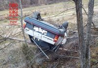 Policía Foral atiende 25 accidentes de tráfico este fin de semana