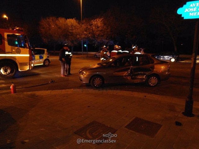 Accidente de tráfico en Sevilla