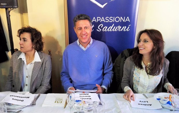 Xavier Garcia Albiol, Dolors Montserrat, Andrea Levy, PP