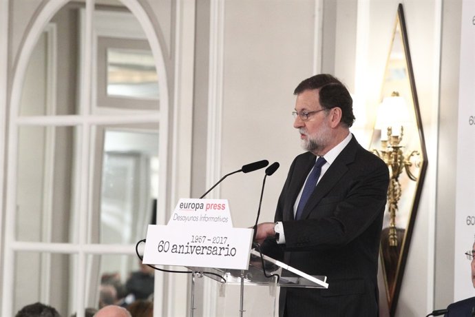 Rajoy en els Esmorzars Informatius d'Europa Press
