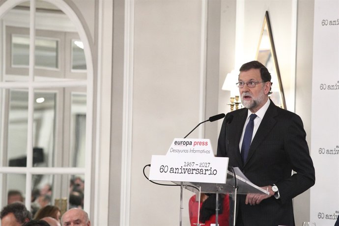 Rajoy en els Esmorzars Informatius d'Europa Press
