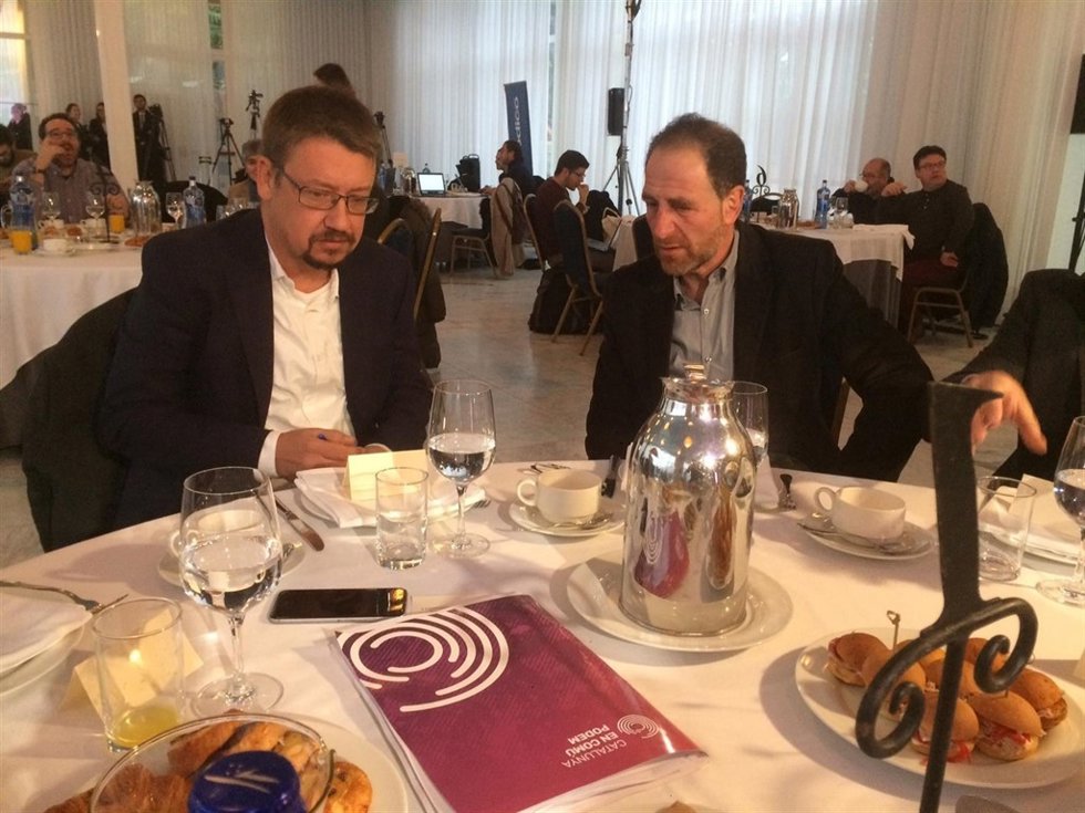 Xavier Domènech y Enric Hernández