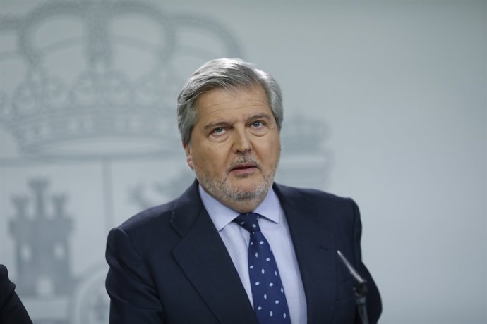 Roda de premsa d'Iñigo Méndez de Vigo després del Consell de Ministres