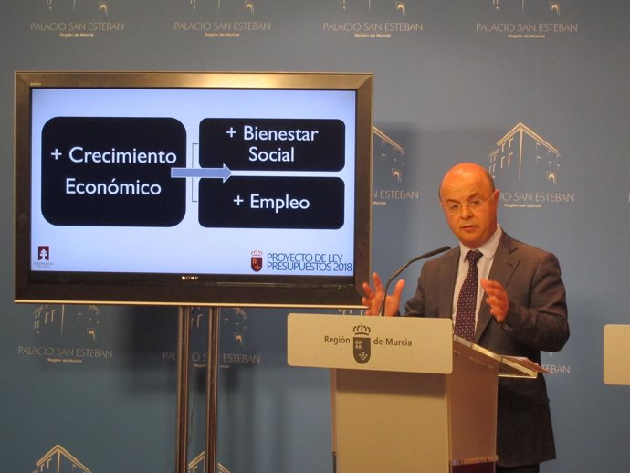  Andrés Carrillo, En La Presentación De Los Presupuestos
