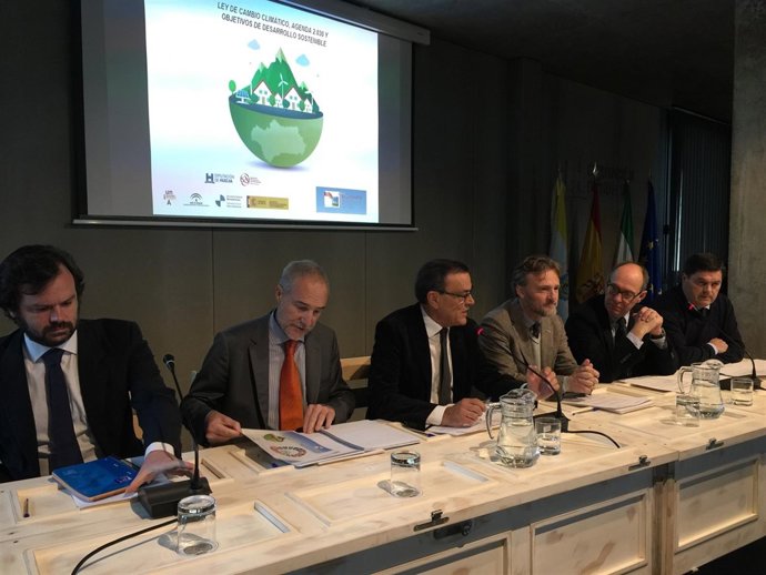 Jornada sobre el Cambio Climático en Huelva. 