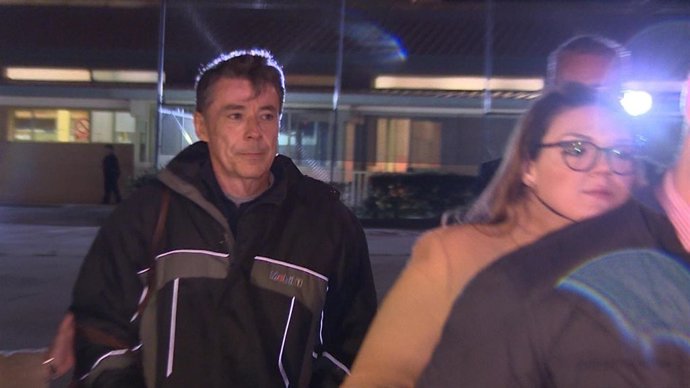 Ignacio González a las puertas de la prisión de Soto del Real